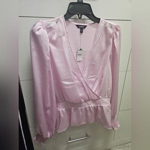 Express Size M Pink Blouse